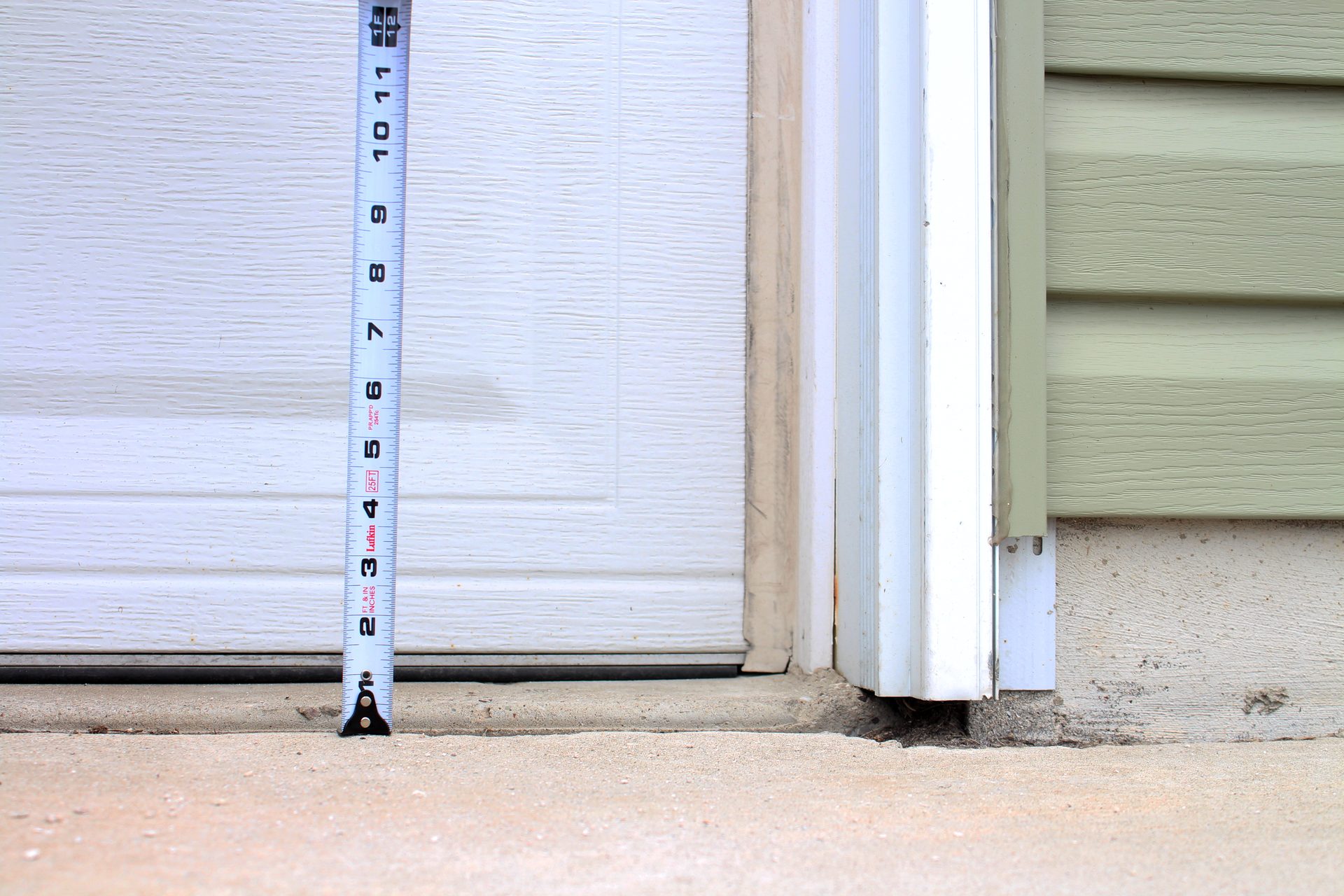 Concrete slab lifted flush and level after Longhorn Lifting treatment